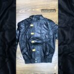 Akira Kaneda Capsule Black Leather Jacket #akirakaneda #leatherjacket #trendingshorts #fashion #reel