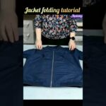 Master the Art of Folding a Jacket | Quick Tutorial #shorts #styletips #foldclothes #fashion