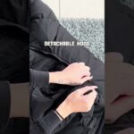🌸 Versatile Style: Go.G.G Detachable Hooded Puffer Jacket Unveiled! #warmwear  #goggfashion