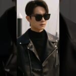 XuKai | Han Ting in leather jacket #asbeautifulasyou