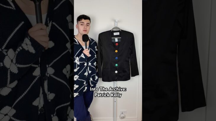 The heartwarming story of this crazy jacket #fashion #style #patrickkelly