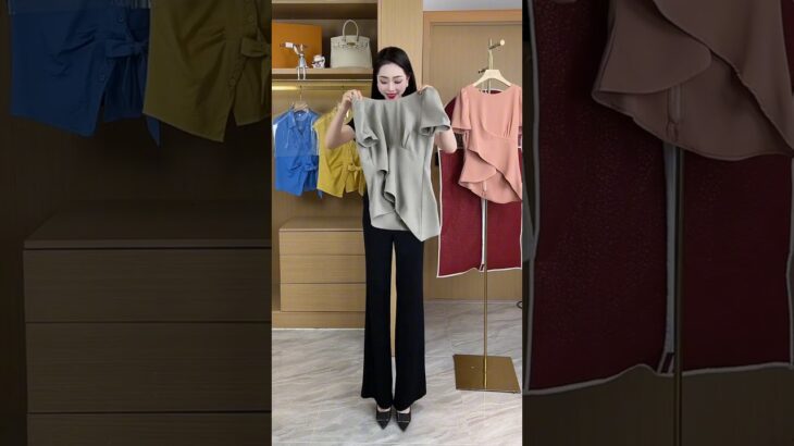 #Casual wear is simple and elegant #Fashionable temperament and age-reducing jacket#Beautifu