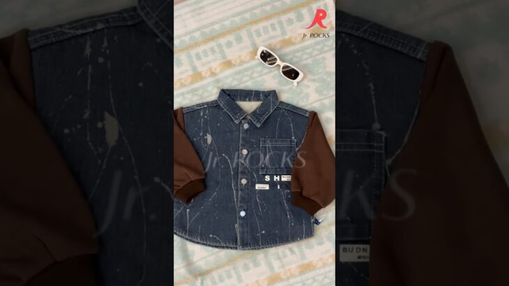 IMPORTED UNISEX DENIM JACKET!!!SIZE-2-6YRS #Jrrocksperinthalmanna #perinthalmanna #kidscollections