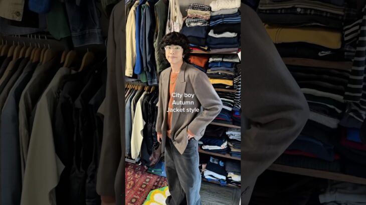 この秋色んなメガネ挑戦しよかな🥸テーラードジャケット着れる季節続いてほしい🍂#古着 #fashion #おすすめ #ootd #秋コーデ