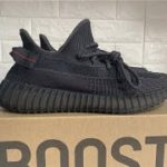 Yeezy 350  V2 “Black Static” Real Boost From Tephra Yeezy Dhgate Yupoo