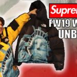 SUPREME x THE NORTH FACE STATUE UNBOXING- Fall Winter 2019 Week 10