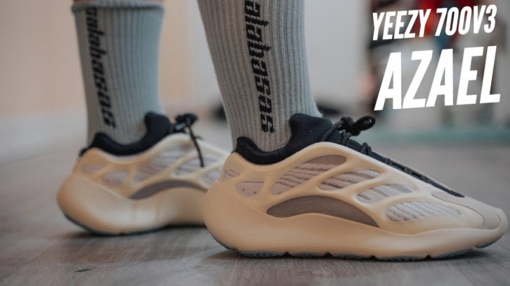 Đập Hộp + Đánh giá + On Feet  Adidas YEEZY 700v3 “AZAEL” – Hung Dinh