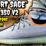 ADIDAS YEEZY BOOST 350 V2 DESERT SAGE REVIEW & ON FEET! WATCH BEFORE YOU BUY!
