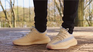 ADIDAS YEEZY BOOST 350 V2 “LINEN” REVIEW + ON FEET