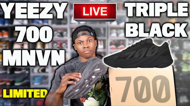 Adidas YEEZY 700 MNVN Triple Black Live Cop! Jordan 11 Concord Bred Releasing? *Lets Cook These Ws*
