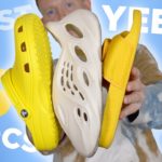 YEEZY Foam RUNNERS VS CROCS & BOOST Slides! Which is Best?!