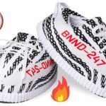 YEEZY ZEBRA SLIPPERS FROM BANNEDGOODS! (Review)
