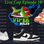 LIVE COP EP 16| CYBERSOLE + TSB + DASHE+ WHATBOT| DUNK LOW COOK| YEEZY 700 V2 CREAM COOK | UNBOXING!
