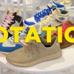 What I’m wearing: Nike Dunks, OG Jordans, Yeezy, and New Balance