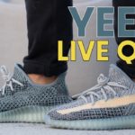 YEEZY 350 v2 ASH BLUE LIVE UNBOXING and Q&A PRE-SHOW; YEEZY 450 and JORDAN 1 UNC HYPE!