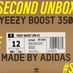 Yeezy 350 Ash Blue 30 Second Uboxing #Shorts