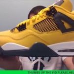 Air Jordan 4 Lightning Tour Yellow Sneaker  REVIEW + Adidas Yeezy 350 Light