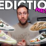 Nike Dunk SE MULTI-CAMO, LIME ICE / GREEN, adidas Yeezy Foam Runner OCHRE Resell Predictions