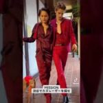 ( tiktok ) 赤スーツを着る人はこれから2人います🌹　(ファッション) (渋谷) (カップル)