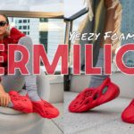 WAS IT WORTH THE WAIT?  YEEZY FOAM RUNNER VERMILION ON FOOT Review and HOW TO STYLE