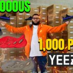 SPEND $300,000 ON 1,000 PAIRS OF DAZZLING BLUE 350 YEEZY! HAD TO GET A NEW WAREHOUSE INVESTMENT TIPS