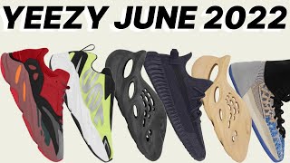 Yeezy June 2022 Releases | Release Dates & Retail Prices + Info