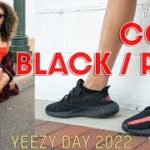 YEEZY DAY 2022 – THIS OG IS BACK!  Yeezy 350 Red Stripe Core Black Red Review and How to Style