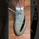 Yeezy 350 sneaker | lace up your sneaker like this | how to lace your shoes #shorts