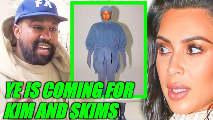 KANYE ISN’T TAKING IT – KIM HAS STOLEN YEEZY DESIGNS AND USED THEM IN HER NEW SKIMS