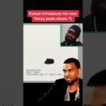 Kanye Introduced New Yeezy Pods Shoes 👟 #shorts #fashion #sneaker