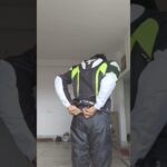 how to properly connect riding jacket with pant #rider #viral #trending