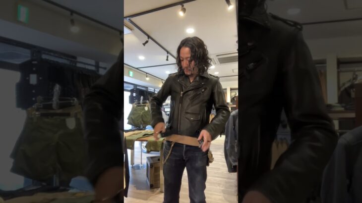 【FPW-2/SFT】#カドヤ #革ジャン #ライダースジャケット  #バイク  #kadoya #leatherjacket #outfit #motorcycle #ridersjacket