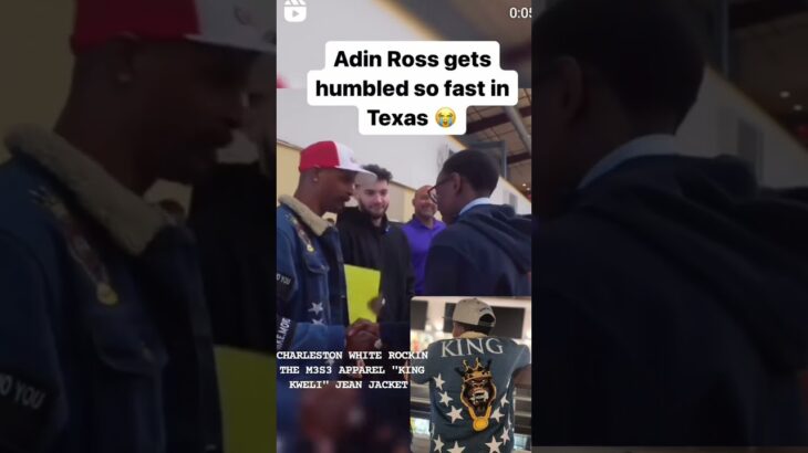 #CHARLESTONWHITE IN OUR SOLD OUT “KING KWELI” JEAN JACKET! 🫡 #M3S3 #adinross #kingkweli#urbanapparel