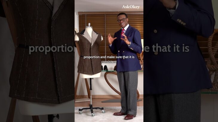 Our Unique Double Breasted Jacket #shorts