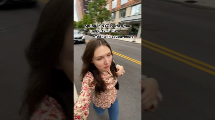 When will I stop carrying a jacket and a scarf with me ? #outfitcheck #spring