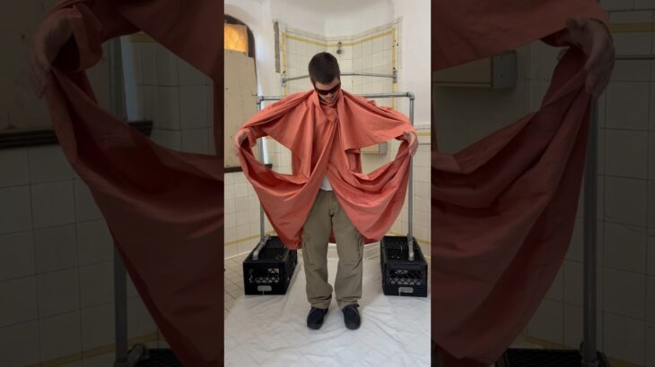 1980s Issey Miyake Layered Cocoon Jacket. LINK IN BIO. 🌀🦍💨