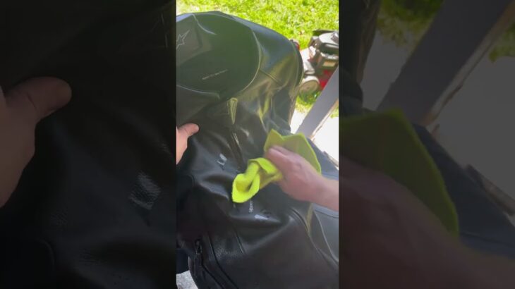 Cleaning My Alpine Stars Jacket #ducati #viral #apple #how #alpinestars #fyp