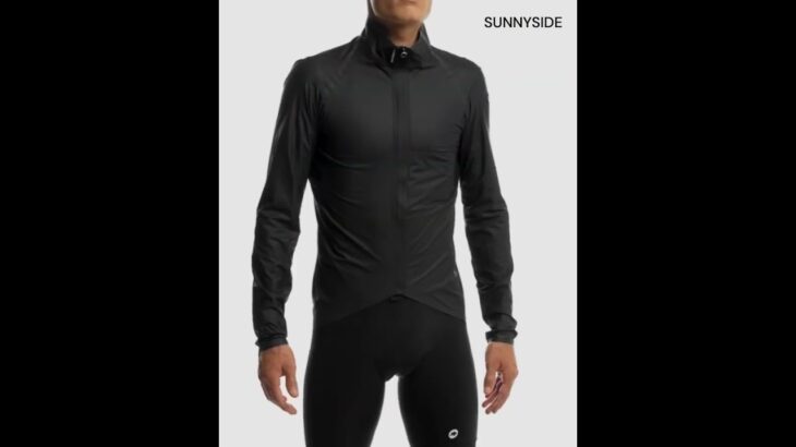 『ASSOS/アソス MILLE GTS WASSERSCHNAUZE レイン ジャケット S11 _BlackSeries』#assos #cycling #cyclingwear
