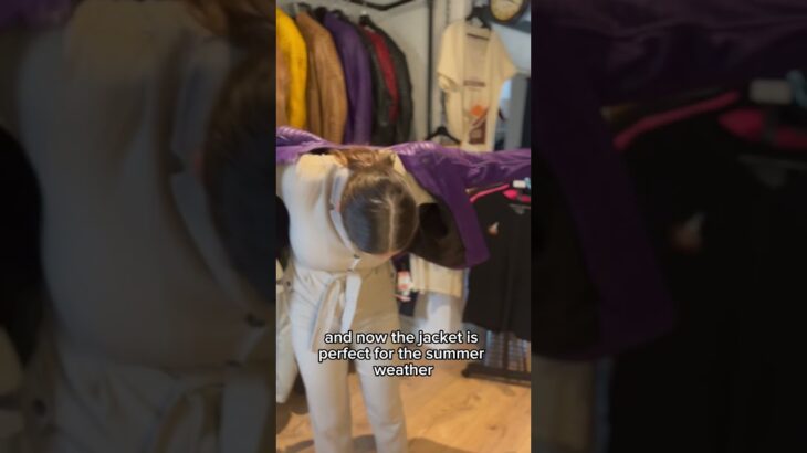 Adjust the Valerie Motorcycle jacket to different temperatures