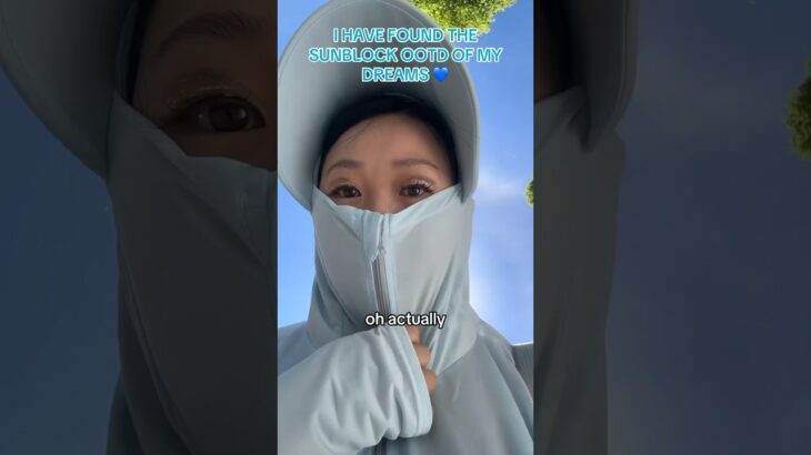 BEST SUNBLOCK JACKET OF DREAMS 👑 #shorts