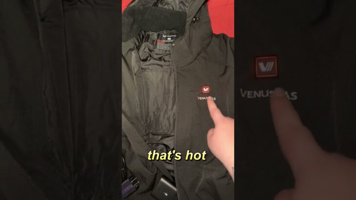 Future of Fashion? I Tried Venustas’ High-Tech Heated Jacket! 🔥🧥@ashley95forever  #venustas