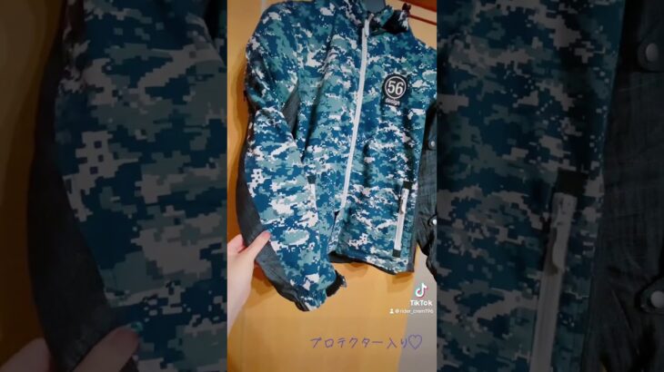 夏用ライディングジャケット♡#motorcycle #大型バイク女子 #大型二輪女子 #motorcyclegirl #kawasakininja #みんじゃ #56design