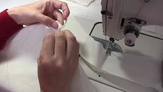 【洋裁教室】おうちで洋裁１７９　スーツ（ダブルジャケット）トワル組み立て1