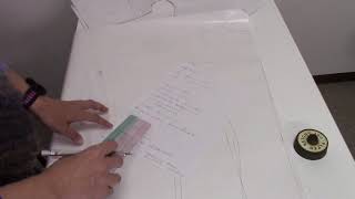 【洋裁教室】おうちで洋裁１７２　スーツ（ダブルジャケット）パターン1