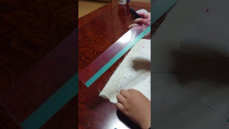 ジャケットのようなもの　#3日目　#服飾　#ものづくり　#ハンドメイド　#手芸