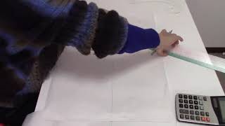 【洋裁教室】おうちで洋裁１７４　スーツ（ダブルジャケット）パターン3