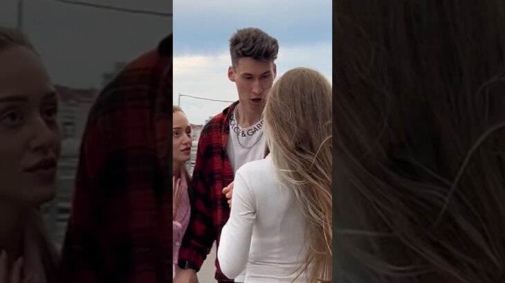 Is that her blue jacket?