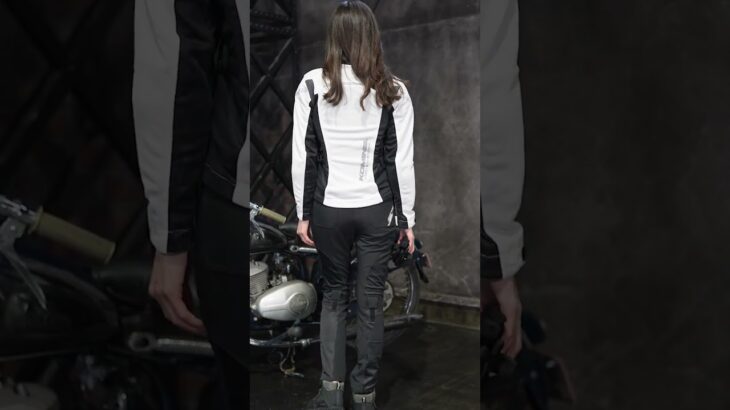 厳しい残暑対策にJK-1283 フルメッシュジャケット　紫外線遮蔽率95.7%　フルプロテクターのバイク用空冷フルメッシュジャケット　#komine#コミネ#バイク#プロテクター#紫外線対策#気化熱