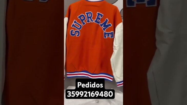 Jaqueta supreme jacket basebol fornecedor produto importado premium #shorts #shortvideo