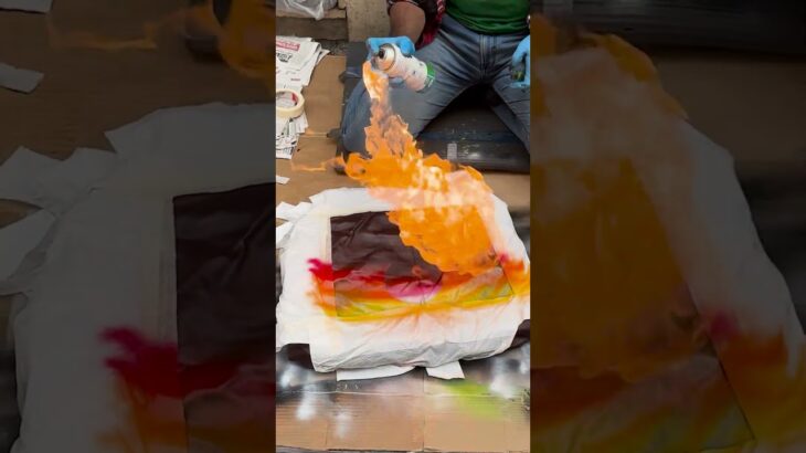 Street Artist Paints My Jacket for 40 Euros… 😱🤯